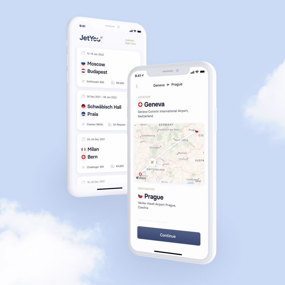 Flights screens